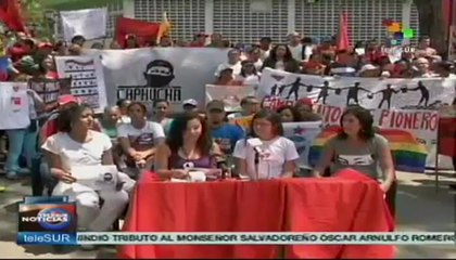 Mujeres dan forma y vida a la  Revolución Bolivariana