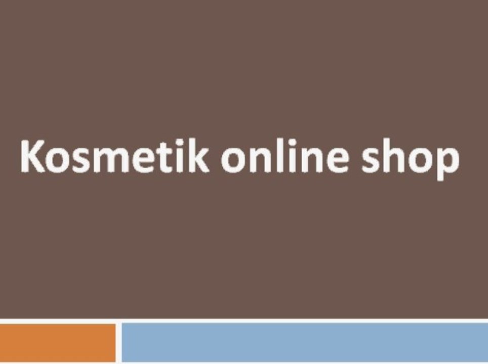 Kosmetik and parfums online shop