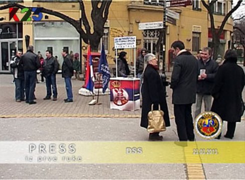 K23TV - Press iz prve ruke - DSS, Subotica - 23. mart 2013.