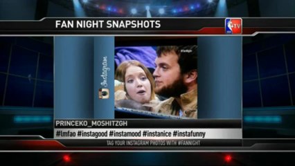 Ice Cream Guy and his girlfriend during Magic vs. Pacers