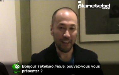Takehiko Inoue en interview sur PlaneteBD.com