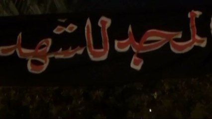 المصابون داخل المستشفي الميداني في التحرير