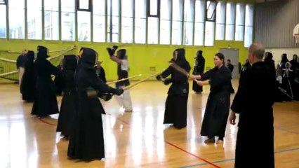 Passage de grade à Lyon - Mars 2013 : Uchikomi Renaud