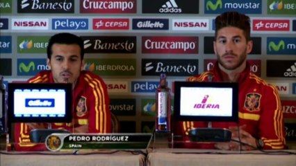 Brasil 2014 - Pedro destaca la importancia de Xavi y Casillas