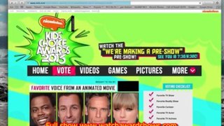 Kids Choice Awards 2013 results and winners