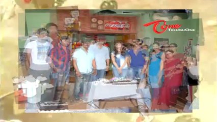Shruti Haasan Birthday Celebration At Yevadu Set