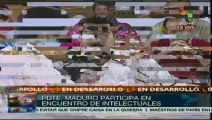 Maduro participa en Encuentro de Intelectuales