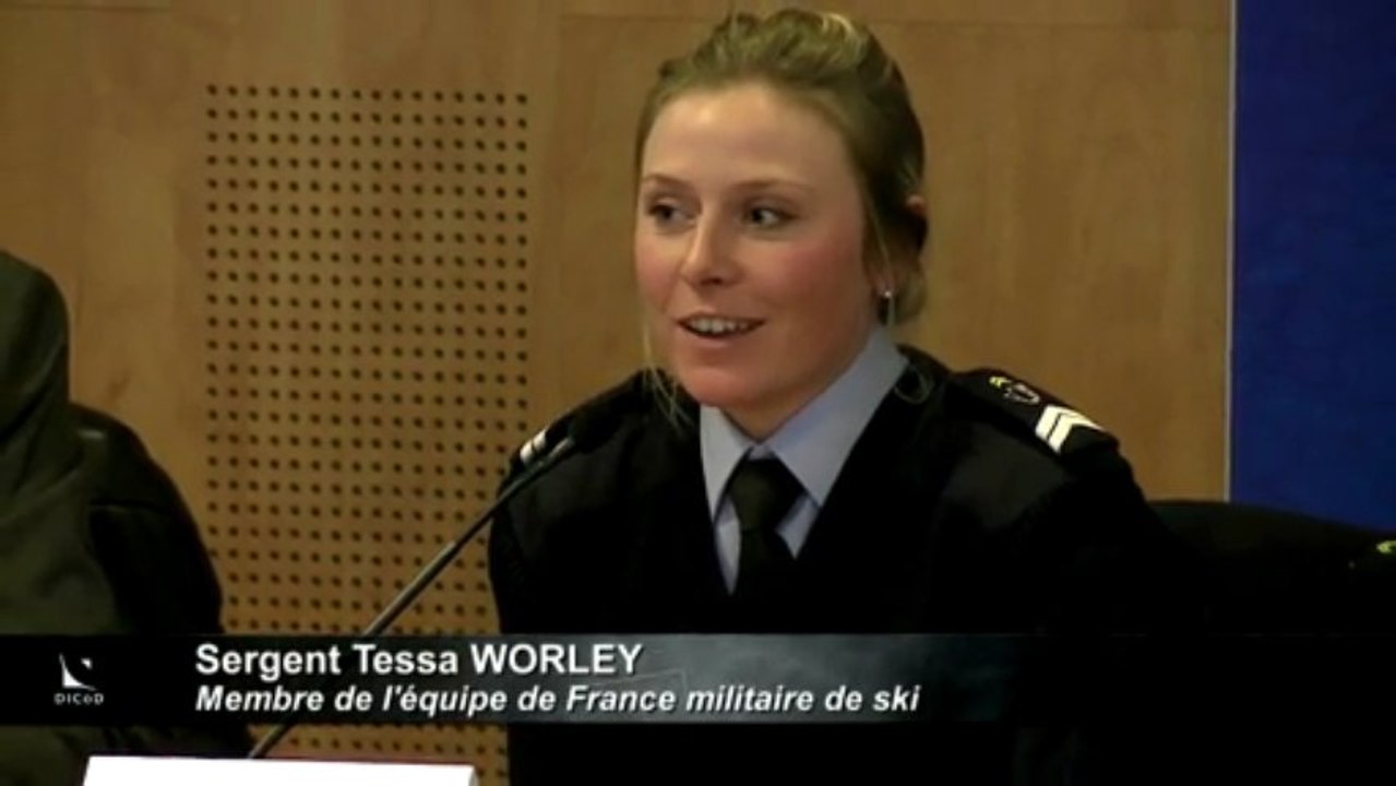 2e jeux mondiaux militaires d'hiver à Annecy - Conférence de presse d'ouverture