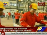 Inauguran fábrica de producción de equipos de refrigeración en Monagas