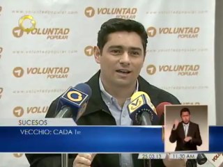 Carlos Vecchio a Maduro: ¿4200 venezolanos asesinados bajo su gestión es su promesa de seguridad?