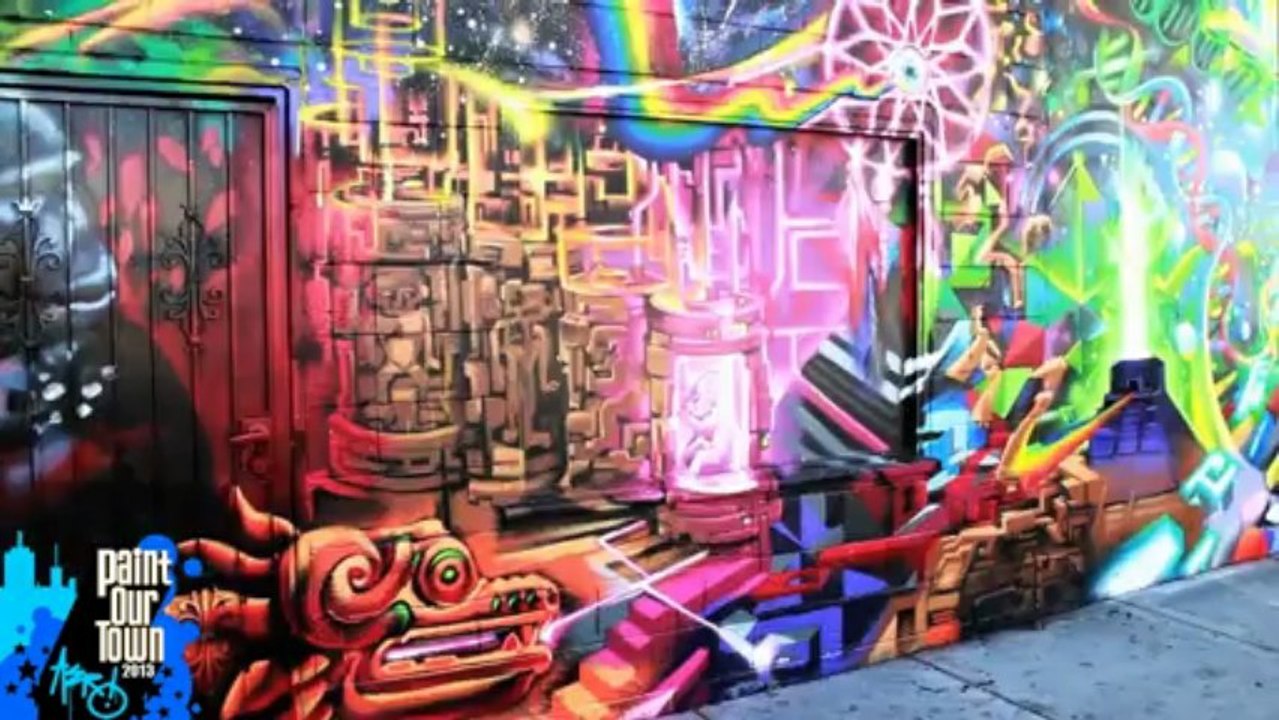 Caleb Aero - Paint Our Town 2013 San Diego