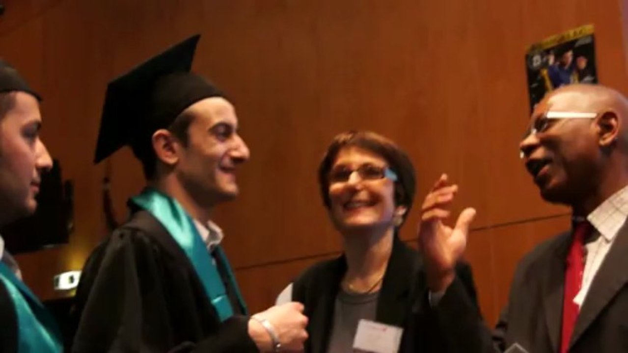 Remise diplôme Esigelec Sébastien