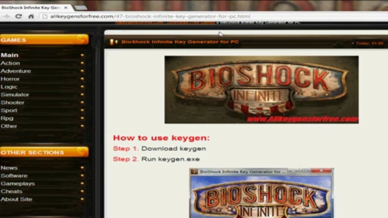 Bioshock Infinite Key Generator[générateur de clé]