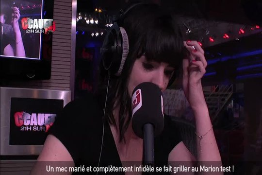 Un mec marié et complètement infidèle se fait griller au Marion test ! - C'Cauet sur NRJ