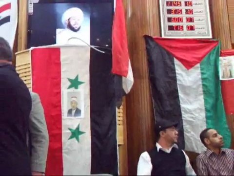 تأبين العلامة الشيخ محمد سعيد رمضان البوطي- في فلسطين التاريخ