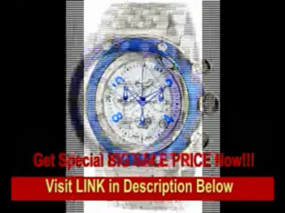 [BEST BUY] Glam Rock Women's GRD11152 Miami Chronograph Mother of Pearl Dial Stainless Steel Watch