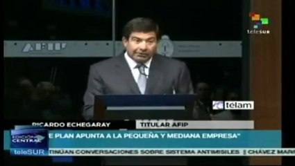 Gob. argentino lanza plan de facilidades fiscales