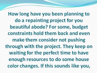 Four Valuable Tips on Choosing a Painting Contractor