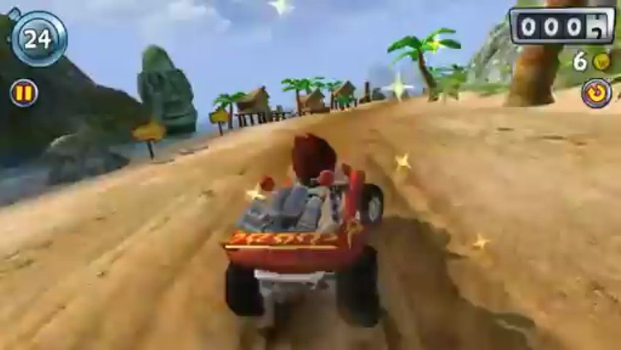 VectorUnit's Beach Buggy Blitz for Android Gameplay - Intro