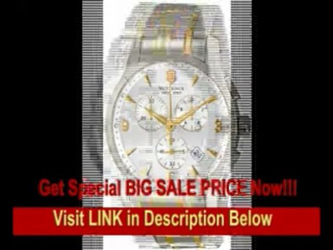 [FOR SALE] Victorinox Swiss Army Men's 241481 Silver Dial Chronograph Watch