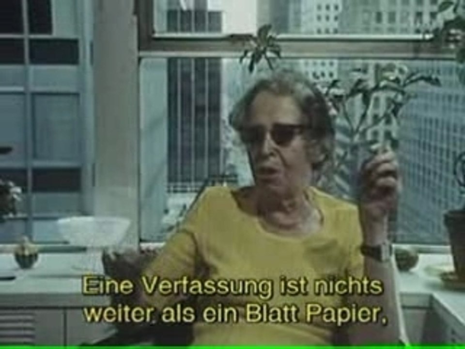 Hannah Arendt in New York