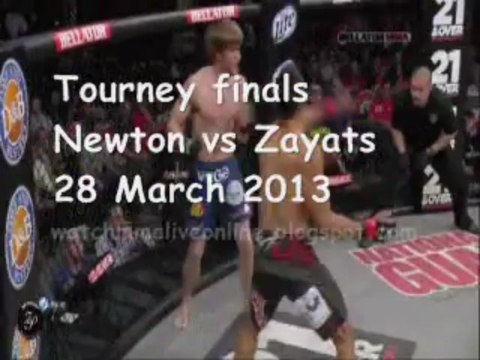 MMATourney finals Newton vs Zayats