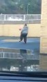 Fat Guy Has Amazing Football Skills