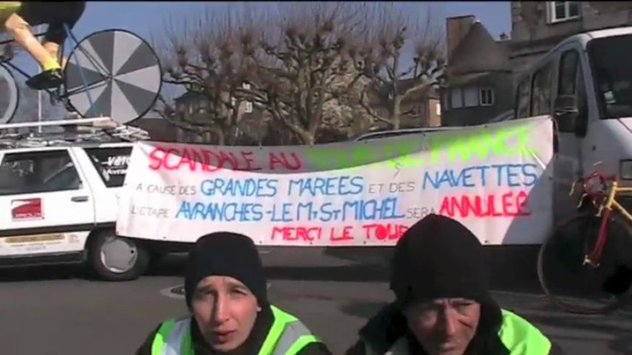 Tour de France 2013 : annulation de l'étape Avranches - le Mont-Saint-Michel