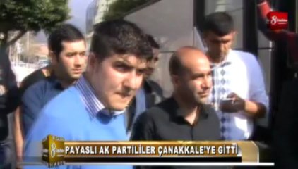 PAYASLI AK PARTİLİLER 8.GÜN HABER