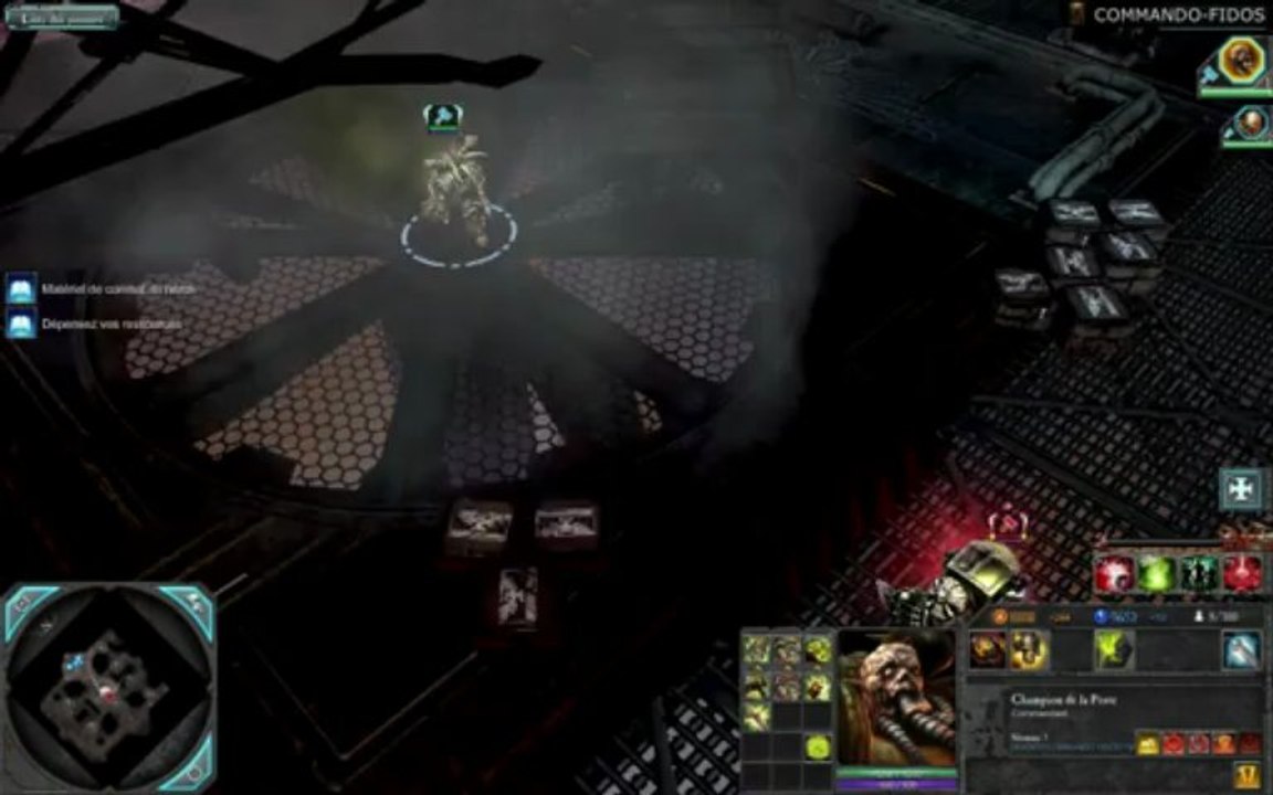 War40kGames -Scénario coop- the duel of heros COMMANDO FIDOS [Champion de la peste]  VS VenomNerva [Terminator]