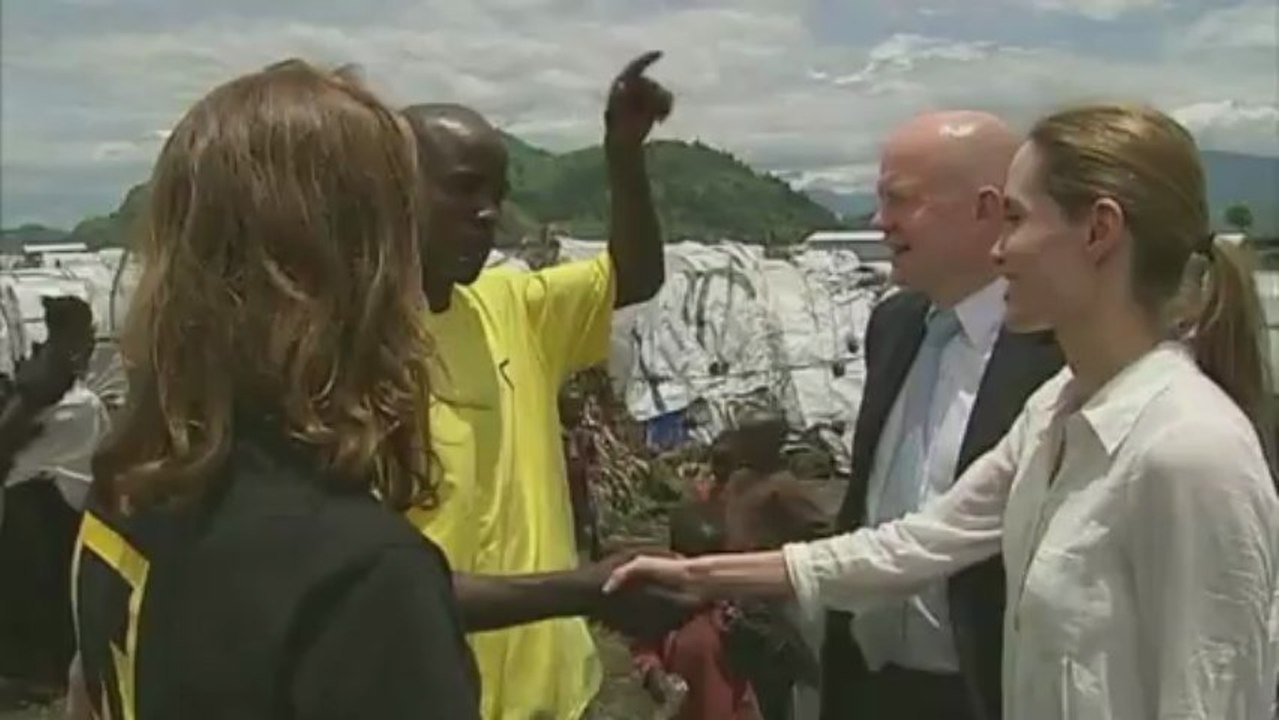 Angelina Jolie gegen Vergewaltigungen als Kriegswaffe