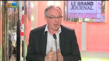 Éric Aubin, membre de la direction confédérale de la CGT dans Le Grand Journal - 25 mars 1/4