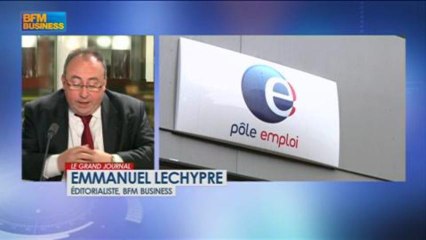 Éric Aubin, membre de la direction confédérale de la CGT dans Le Grand Journal - 25 mars 2/4