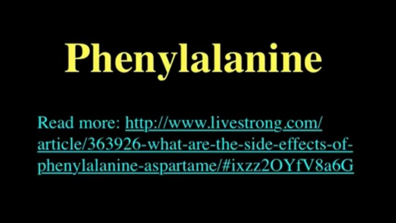 The Curse of Artificial Sweeteners: Aspartame, Saccharin, and Phenylalanine – Part 3