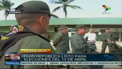 Plan República listo para elecciones del 14 de abril