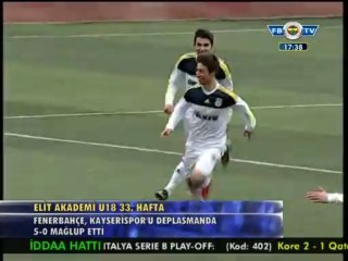 Kayserispor 0-5 Fenerbahçe (U18) Maçın Gollerini İzle FB TV