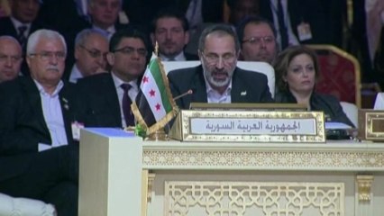 Opposition takes Syria's Arab summit seat