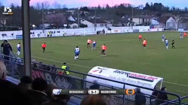 Bergerac Périgord FC 4 - 1 Narbonne F U (24/03/2013)