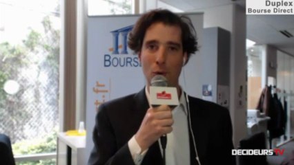 26/03/13 : Les Experts de Bourse Direct dans l'émission "Duplex Bourse" sur Décideurs TV