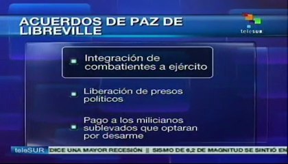Puntos contenidos en los Acuerdos de Paz de Libreville