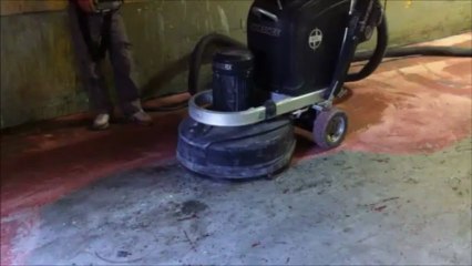 Ponçage diamant par BET-ON sans poussière, sans grenaillage, sans eau
