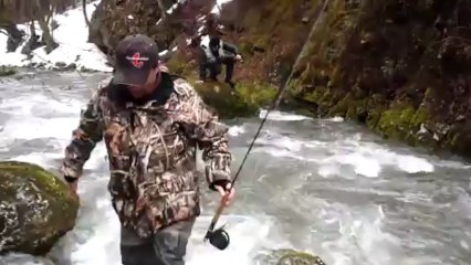 une sortie pêche en eaux troubles