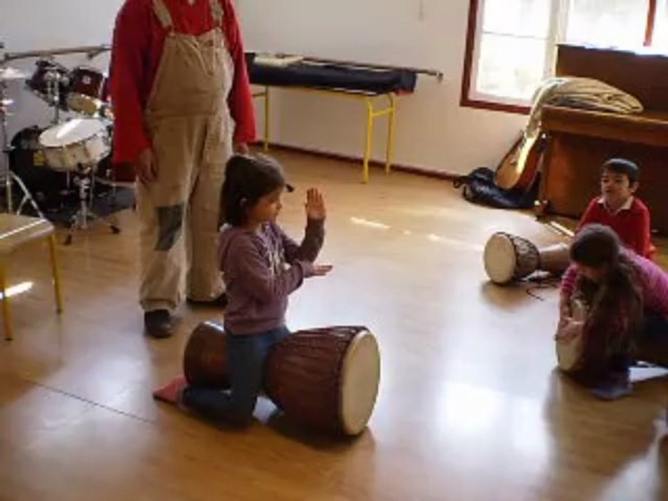 Atelier percussion (Le Châtelet) - classe musique