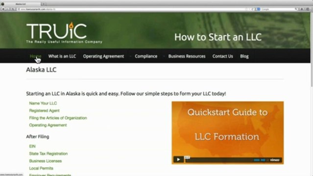 Form an LLC in Alaska