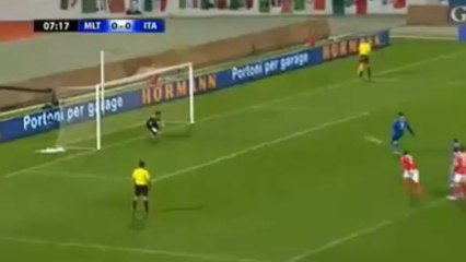 Malta vs Italy 0:1 Mario Balotelli