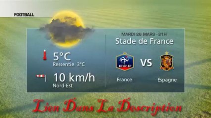 France Espagne Football en Streaming direct 26 mars 2013