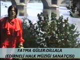 FATMA GÜLER:DİLLALA (EDİRNELİ HALK MÜZİĞİ SANATÇISI)