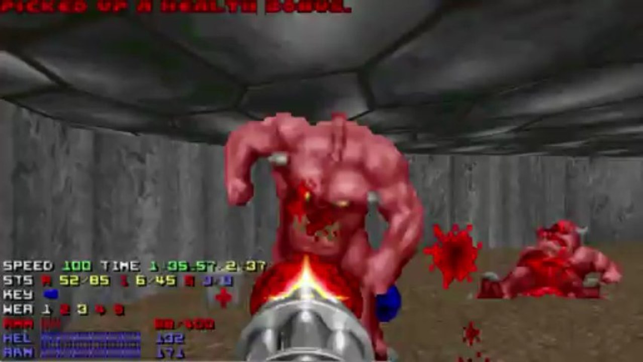 THE ULTIMATE DOOM E1M4 UV-MAX