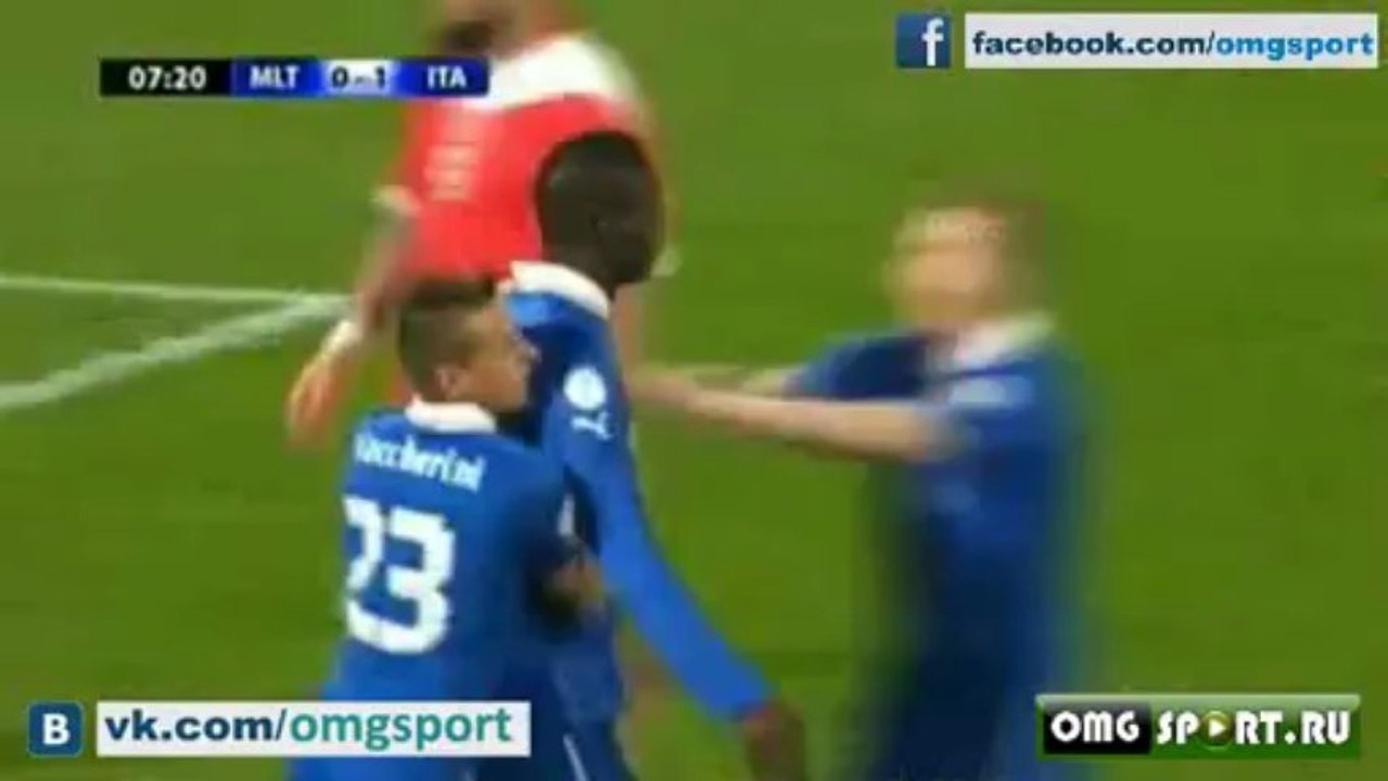 Malta vs Italy 0-2 Highlights 27/03/13