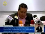 Ricardo Sanchez retira su apoyo a Capriles